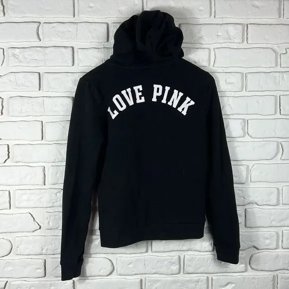 PINK Victoria's Secret full zip hoodie size small - Picture 8 of 9